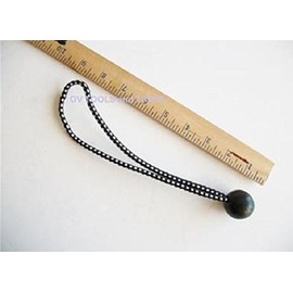 11" Heavy Duty Premium Black Ball Bungee Bungees 25 pc Lot for Tarps Canopy