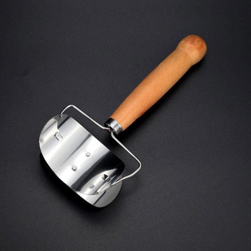 MAGICLULU Rolling Pastry Cutter Stainless Steel Dumpling Wrapper Ravioli Circle