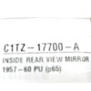 A.B.S 57 58 59 60 FORD TRUCK F100 CHROME INSIDE