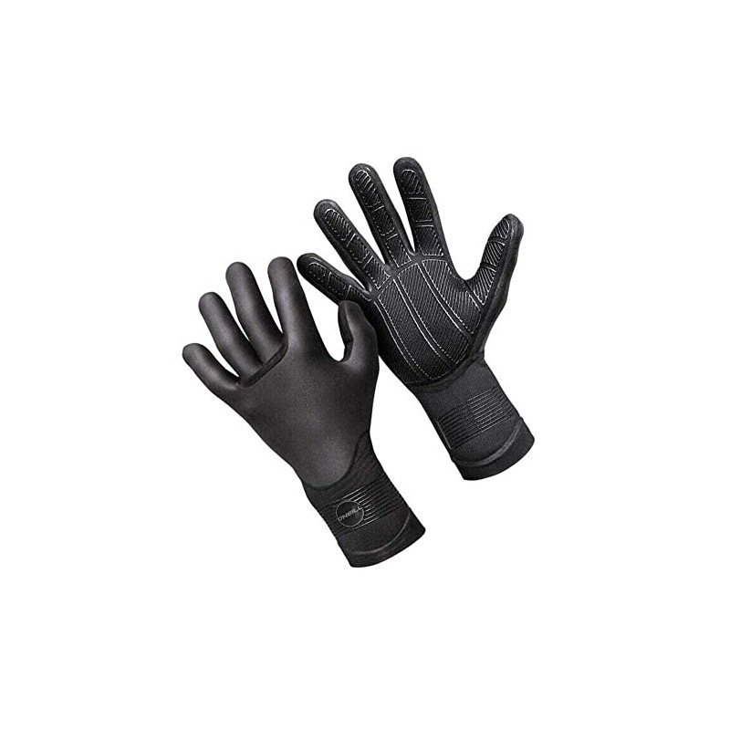 O'Neill Psycho 3MM Double Lined Neoprene Wetsuit Gloves Black -