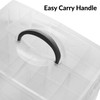 Pukkr 3 Tier Stackable Craft Storage Box – 30 Adjustable