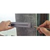 WRS Precision Marking Gauge, Matte Chrome-Plated, Lasered Scale, mm Graduation,