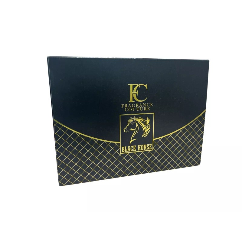 FRAGRANCE COUTURE BLACK HORSE FOR MEN 3-Pieces Gift Set
