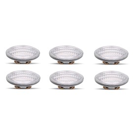 PAR36 LED 12 Watt Light Bulb Outdoor Garden Landscape Lighting Low Voltage 12V AC DC AR111 G53 Spot Lighting Accenture IP65 Flood Lamp 3000k Warm White 12 Volt Indoor Olympic Pool Lights Value 6 Pack