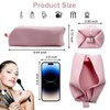 Portable Silicone Makeup Bag,FyndAna Large Waterproof Makeup Brush Bag,Bathroom Travel