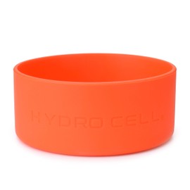 HYDRO CELL Silicone Bottom Boot - Protective Cover for 64oz, 40oz, 32oz, 24oz, 18oz, 14oz Stainless Steel Water Bottles, Anti-Slip Insulated Bottle Protector Accessories (Orange 24/14oz)