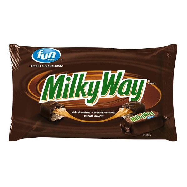 MILKY WAY, Chocolate Candy Bar Fun Size, 10.65 Oz