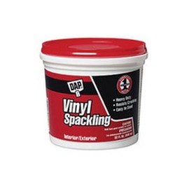 DAP 12132 - Vinyl Spackling, White, All-Purpose, Heavy-Duty, Water Resistant, Paste, Spackling Paste