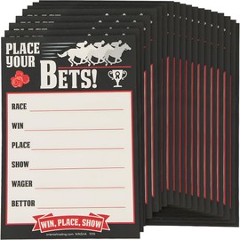 DERBY PLACE YOUR BETS - Stationery - 24 Pieces