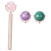Healeved Skin Care Massager Jade Roller Natural Stone Facial Massager