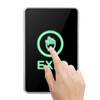 Touch Sensor Pannel NO NC COM Exit LED Light Access