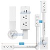 AC Wall Outlet Extender Rotational Stick With 2 AC Outlets