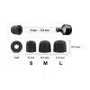 memory Foam Earbud Replacement Tips For TOZO T10