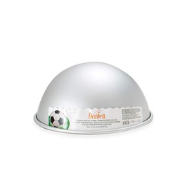 Decora 0062955 Half Ball Mould, Aluminium, Silver