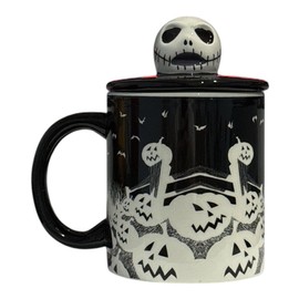 Taza Jack Nightmare Before Christmas 532 ml con tapa esculpida