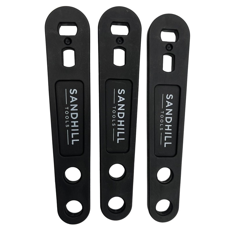 Sandhill Tools Heavy Duty Plastic Oxygen Cylinder Wrench (3-Pack)