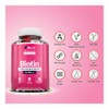 Biotin Hair Gummies 10,000mcg - 90 Vegan Gummies - 45