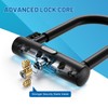 APECYC Bike Lock Heavy Duty Anti Theft U Lock with