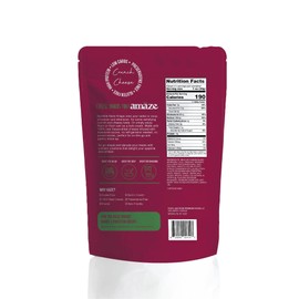 KAZE Krisps Freeze-Dried Shredded Cheese Crisps - Low Carb and High Protein Snacks - Perfect Crunchy Cheese Snacks, Use it as Keto Snacks, Delicious Cheese Soup Toppings and Salad toppers – (Pizza Flavored) 3.5oz Bags (Pack of 3)