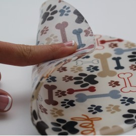 Andreas Silicone TRT-138 Paws 10" Non-Slip 10" Trivet/Pot Holder/Hot Pad, 100% Cotton, Dishwasher Safe, Hot Dishes, Protect Hair Iron, Safe up to 600°F