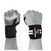 Weightlifting Wrist Wraps - Professional Grade with Thumb Loops -