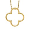 IceCarats 14K Solid Yellow Gold Floating Chain Slide Pendant Necklace