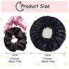Pack of 2 Hair Care Caps, 2 Pieces Hair Ropes,