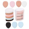Healeved Sets Face Fluffy Triangle Powder Puff Finger Puff Mini
