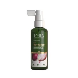 Lotus Botanicals Red Onion Hair Revitalizer (Serum) For All Hair Types 100ml.