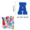 26 Pcs A-Z Embroidered Applique Patches Alphabet Cloth Patch for