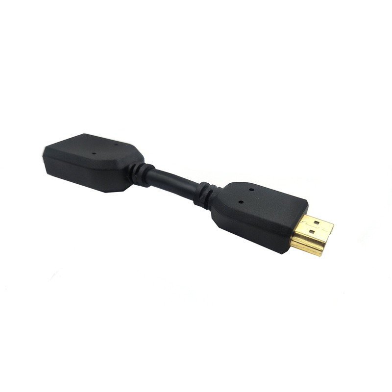 Duttek 2 pack HDMI Adapter Cable, Any Angle Gold Plated