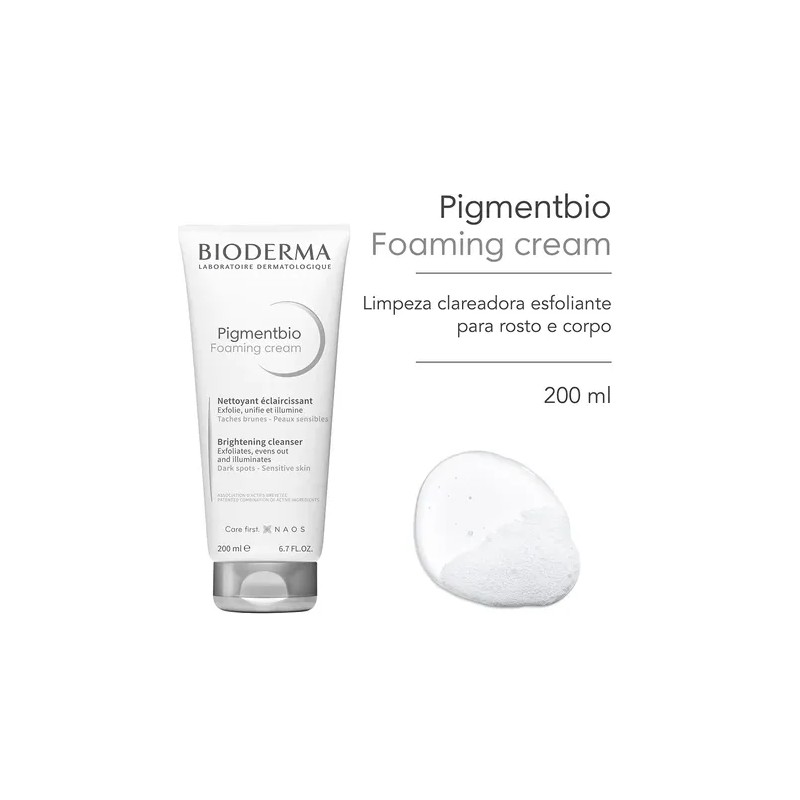 Crema espumosa Pigmentbio 200 ml
