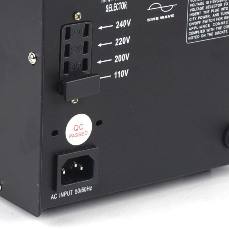 3000W Voltage Transformer Step Up&Down 110V to 220V,220V to110V Converter
