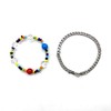 [LIBERTY-M] JUNGKOOK Bracelet, Set of 2, Bead Bracelet & Chain