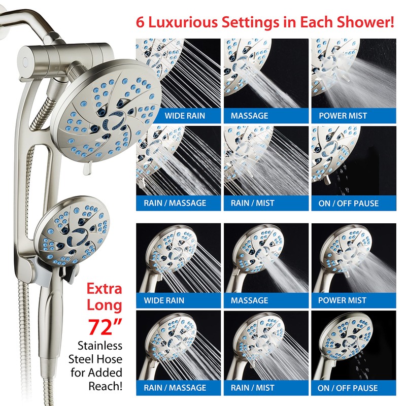 Hotel Spa AquaCare Spa Station High Pressure 48-mode Rain &