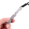 Titanium Pry Bar Multifunctional EDC Pry Tool with Pocket Clip