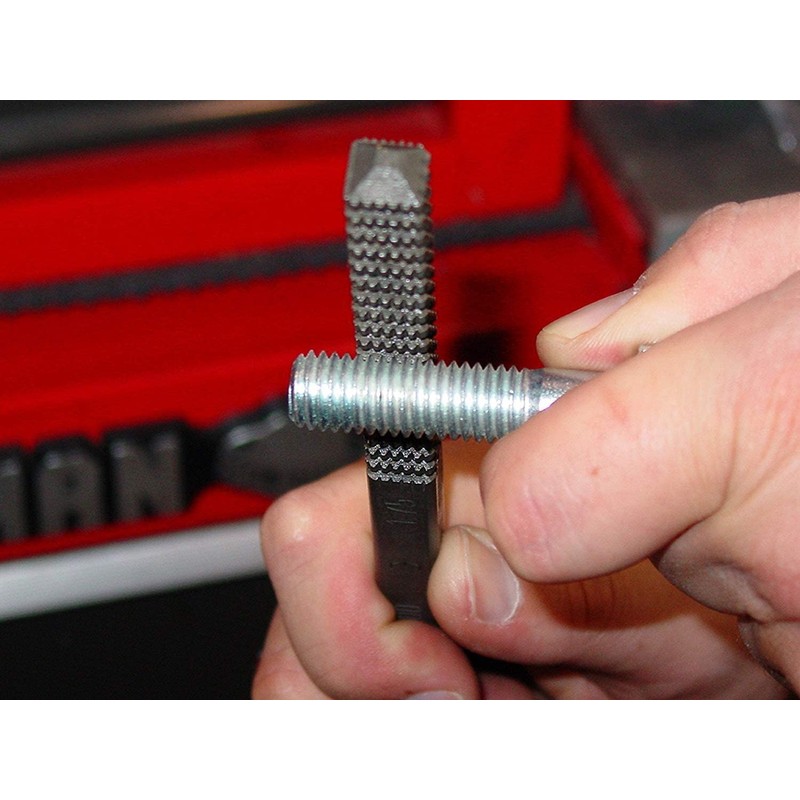 15PCS Metric Thread Restorer Set, Universal Metric Thread Repair Restorer