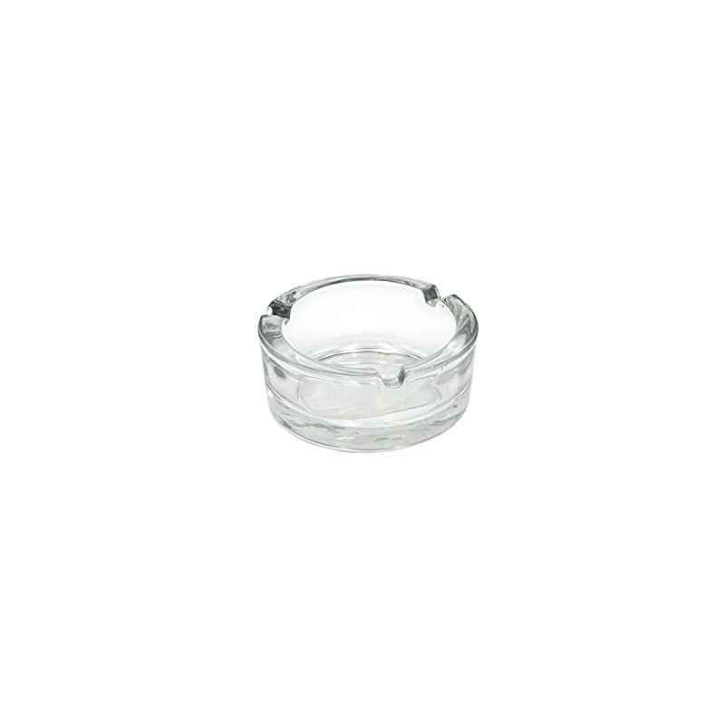 Heavy Glass Square Ashtray | Table Ashtray Glass Ashtray Ash
