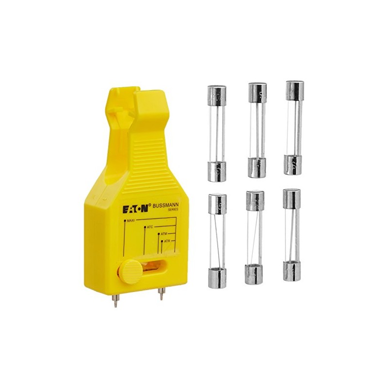 Bussmann AGC-EK Glass Tube Bonus Pack (60 Assorted Fuses +