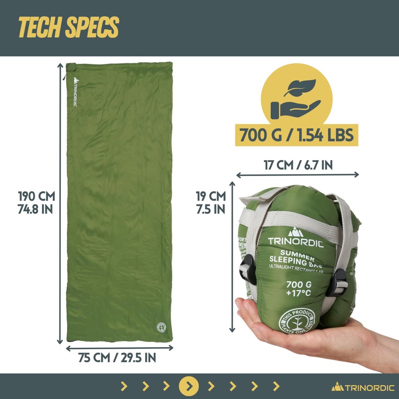 Sleeping Bag - Summer Rectangular