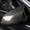 Carbon Fiber Side Wing Mirror ADD ON Covers Fit for