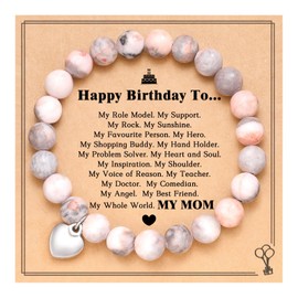 UNGENT THEM Birthday Gifts for Mom from Daughter/Son, Mom Mother Birthday Gifts, Happy Birthday Mom Gift Unique Birthday Present for Mom Birthday Bday Gift Ideas