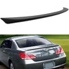 Rear Trunk Car Spoiler Wing ABS Matte Black Replacement for