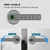 Smart Door Lock, Fingerprint Door Lock Set, 4 in 1
