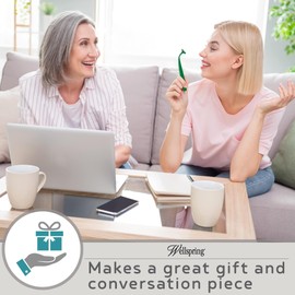 Wellspring Wiggle Writing Pens - Magnetic Pen with Built-in Magnet for Fridge Notes & Lists - Refillable Pens for Home & Office - Lagoon, Coral, and Pink