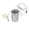 Manual Milking Machine 2000ml Effort Saving Control Stainless Steel Bottle