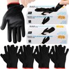 Janmercy 200 Pcs Disposable BBQ Nitrile Gloves with 4 Pairs