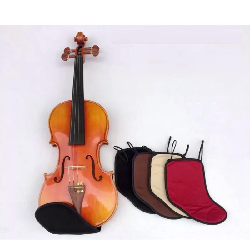 SELECOCO Violin Chin Cover Fits 4/4 3/4 Size, Protects Skin