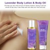 DOYEEWO Lavender Spa Gift Set 7 Piece Bath Essentials Relaxation