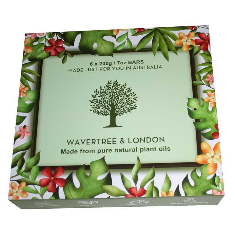 Wavertree & London Natural Soap Bars Gift Set (Set of